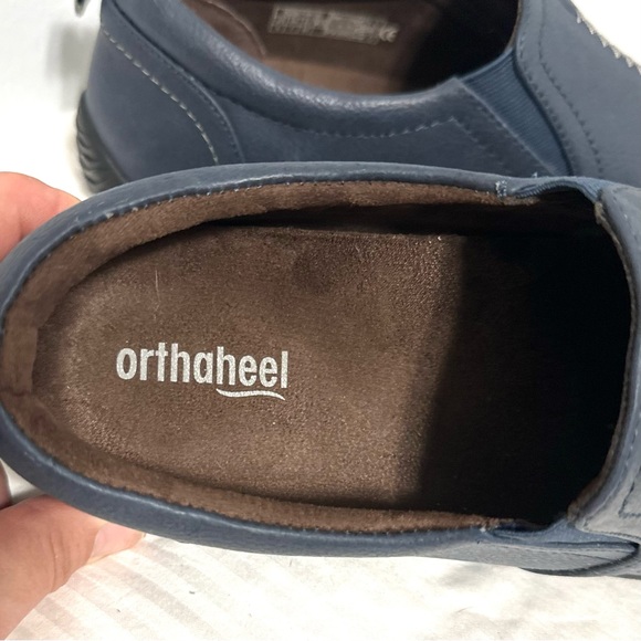 Orthoheel Low-Top Women Shoe Navy Pull-on Size 9 - Picture 7 of 10